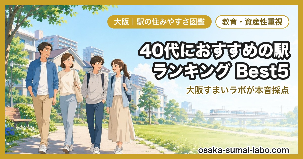 40代・教育と資産性におすすめの駅