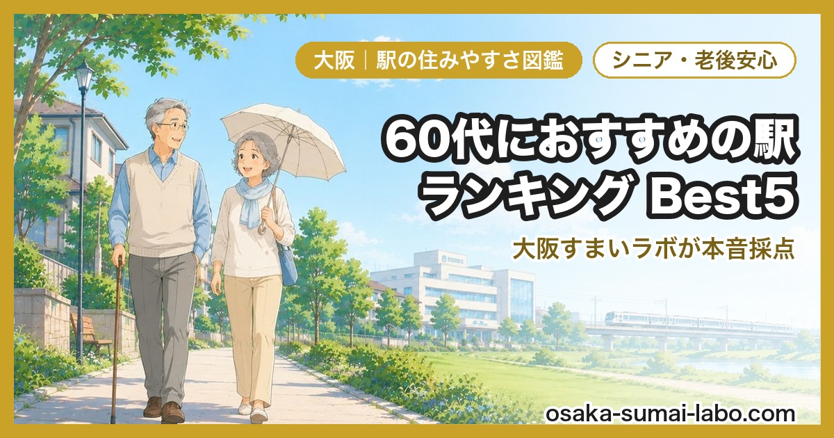 60代・老後も安心におすすめの駅