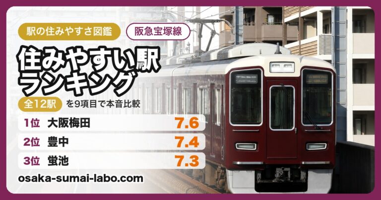 阪急宝塚線ランキング