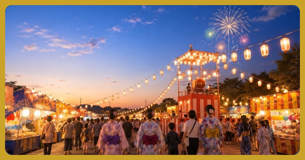 夏祭りの風景