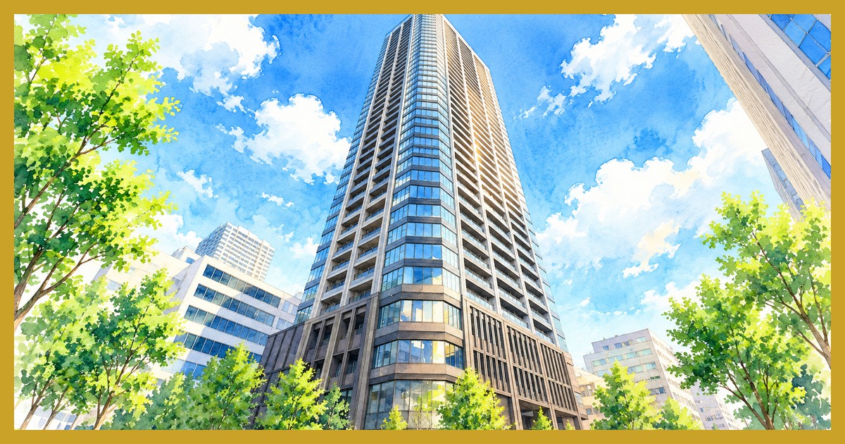 ブランズタワー大阪本町のイメージ図