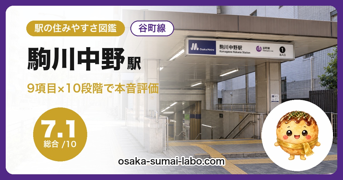 駒川中野駅