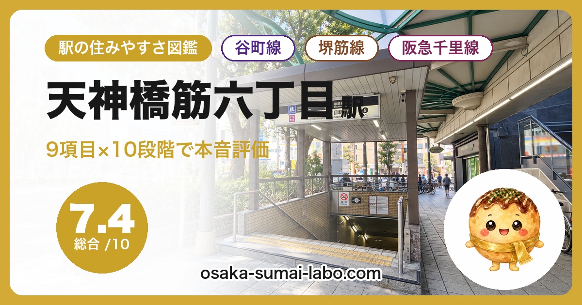 天神橋筋六丁目駅