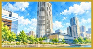 ザ・タワー大阪の外観イメージ