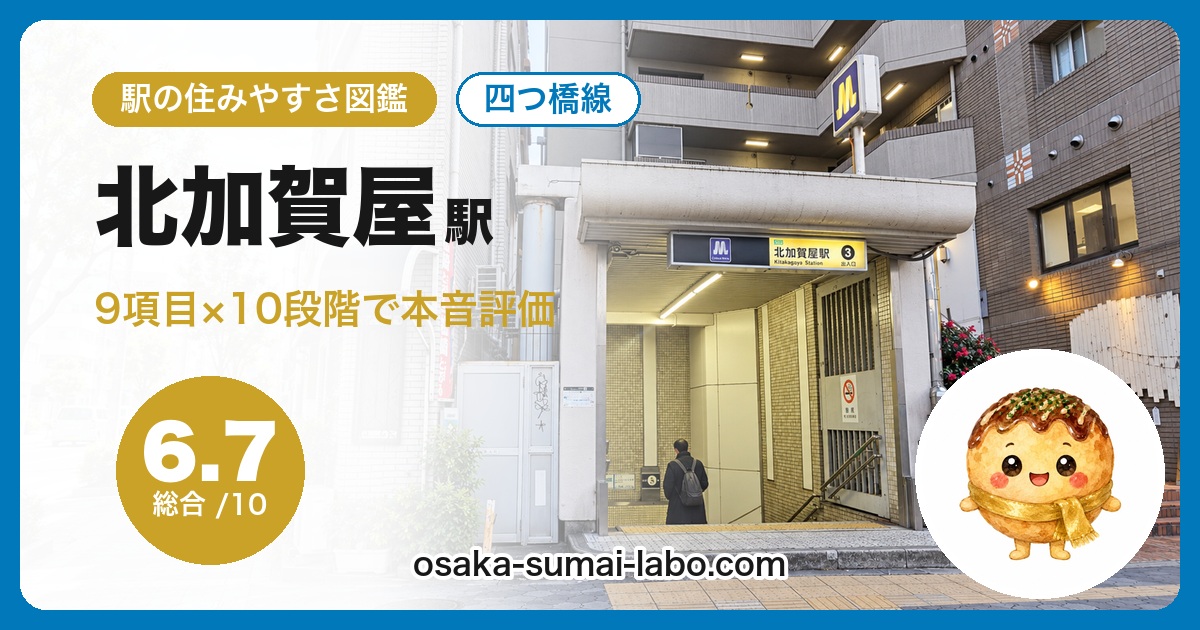 北加賀屋駅
